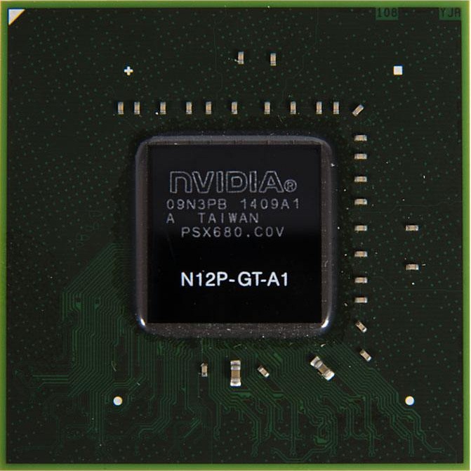 nVidia N12P-GT-A1 (GeForce GT 550M Fermi) Wymiana na nowy, naprawa, lutowanie BGA
